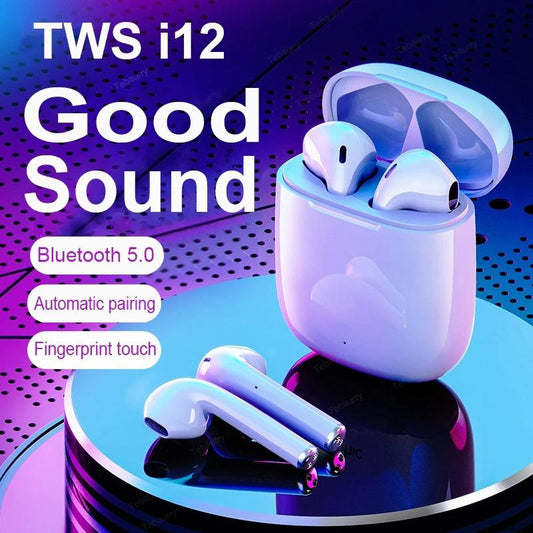 i12 TWS Wireless Headphone Bluetooth Earphone 5.0 Stereo Headset for all Mobiles